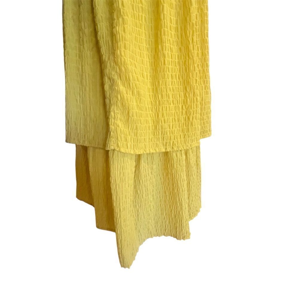 RTR NOW women's Mustard Gold Babydoll Dress size small in golden yellow - Picture 9 of 15